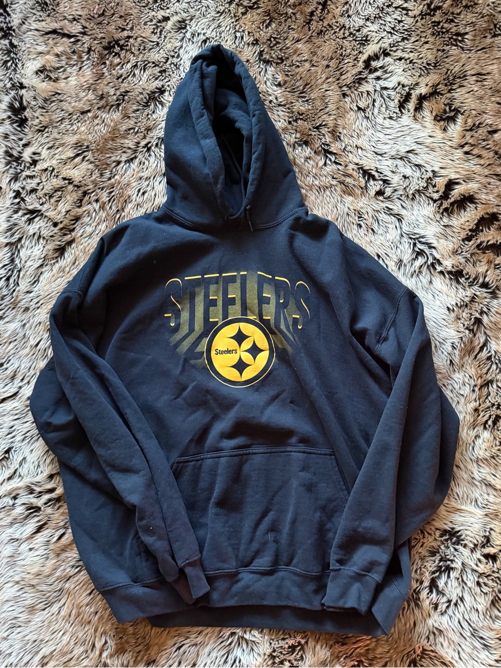 NFL Black and Yellow Steelers Hoodie